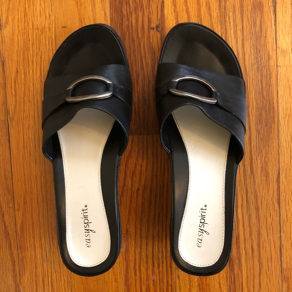 EasySpirit Black sandals (7M)